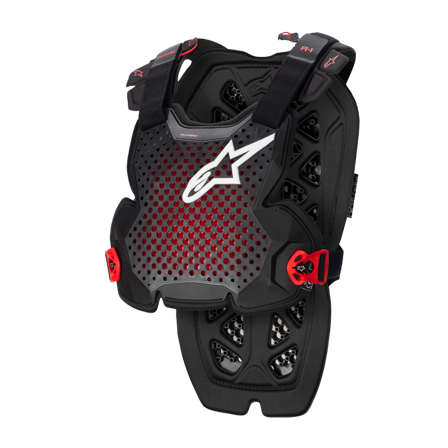 Suojaliivi Alpinestars A-1 Antrasiitti/Musta/Punainen M/L