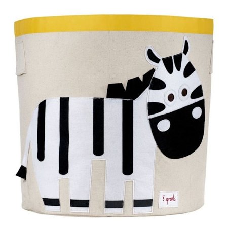 Zebra Toy Bag - Tyg