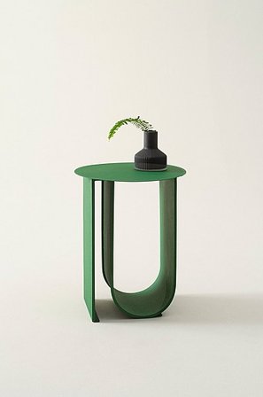 Jotex - Sidobord ø 40,5 Cm Järn Grön LOSTALLO - Köp Sidobord & småbord hos Jotex