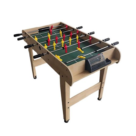 Bordfodboldbord med skridsikre håndtag og scoretællere