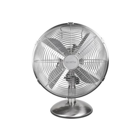 Bordvifte 30 cm med 3 hastigheter - satengkrom