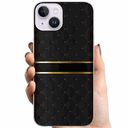 Apple Iphone 14 Plus Tpu Mobilskal Golden Stripes