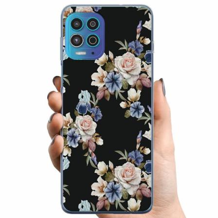 Motorola Moto G100 Tpu Mobilskal Floral