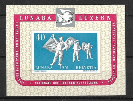 Schweiz 1951 - AFA 562 - Postfrisk