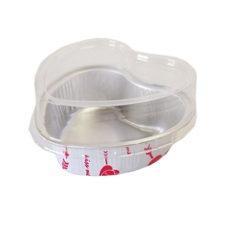 10st/ set aluminiumfolie kakform Cupcake Cup #1 MED LOCK MED