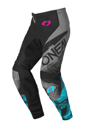 Motokrosové Kalhoty O'Neal Element Roller Dámský Černá/Kyanová 28