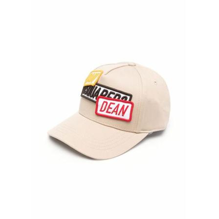 Dsquared2, Baseball Cap Beige, unisex, Maat:L