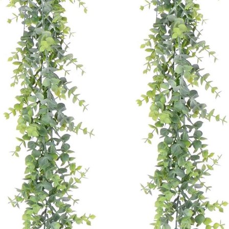 Kunstig Eucalyptus Krans Kunstig Eucalyptus Grøn Krans KLB