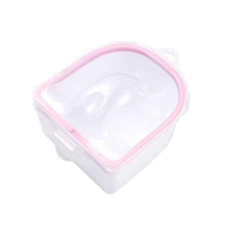 Plast Thicken Soaker Bowl Manikyr Nail Art Gel Polish Fjern