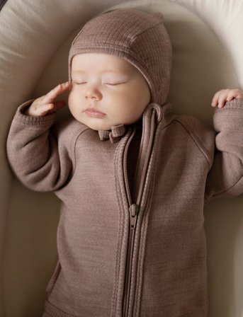 Smallstuff Cardigan - Brown - 68-74