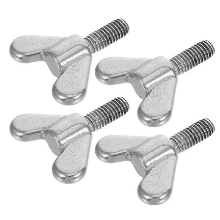 Sommerfugl Skrue Vingefeste Skruer M6 X15mm For Møbelmontering Innendørs Utendørs 4 stk