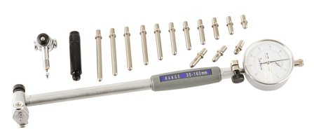 Dasqua 495186 Hullindikator industri, 35-160 mm, dybde 150 mm, Måleinstrumenter