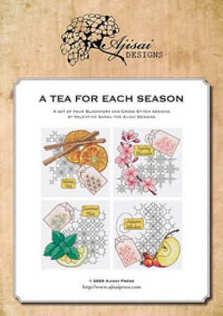 A tea for each season. Cross stitch and blackwork designs Valentina Sardu