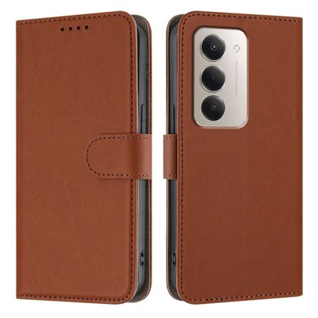 Xiaomi Redmi 15 5G Wallet Cover - Brown