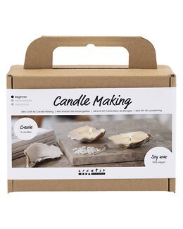 Kerzenherstellungskit Sojakerzen in Austernschalen