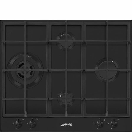 Smeg - Platetopp PX364LMB Svart