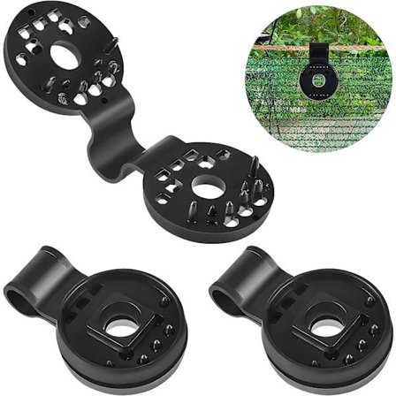 30 stk. runde skyggeklud plastclips solsejl net fastgørelsesclip