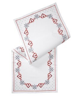 Läufer Schneeflocken - Svarta Fåret