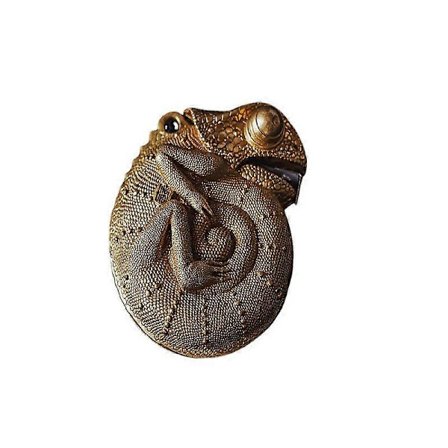 Kamæleon Målebånd Messing Målebånd Udtrækkeligt til Håndværker Syning Kropsmål (6Ft/2M)