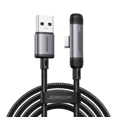 Joyroom EnjoyX-sarjan USB-kaapeli USB-C 3A 1.2m - Svart