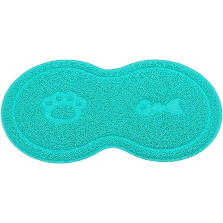 Fodermåtte til kæledyr, hund og kat, vandskål, skridsikker, vandtæt