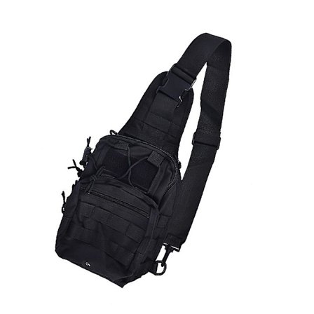 Ryggsäck för män Molle Taktisk Sling Bröstväska Assault Pack Messenger Axelväska[YJD]