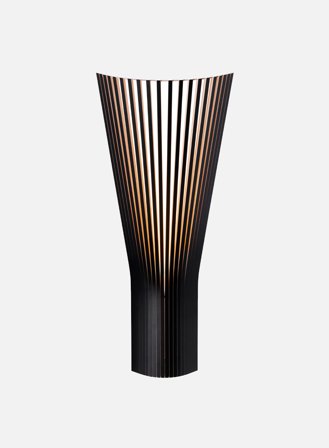 Secto hjørne 4236 vegglampe - sort