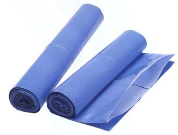 Rullpack R3 Søppelsekk 10 stk./rull 240 liter for avfallskarusell, blå/hvit, Lager & miljø