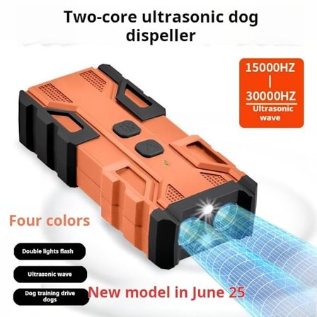 Bark Shield Anti-skällanordning för hundar, hundskällavskräckare med HD-skärm och LED-ficklampa, stoppa dåligt beteende utan att skrika eller slå