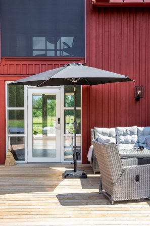 Venture Home - Parasol Leeds - Grå - Parasoller - Fra Homeroom