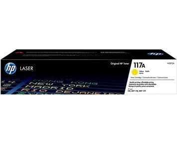 HP-117A Yellow-HP CLJ 117A gul lasertoner-Printing ink, toner & paper-Toner til printer