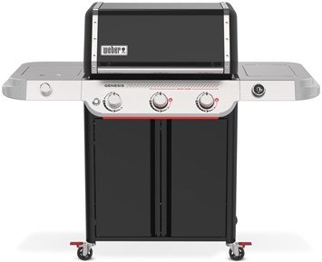 Weber-Genesis E-335 Gassgrill NO-2025-modell: Gassgrill med ekstra varm grillsone og sidebrennere-Barbecue-Gassgrill