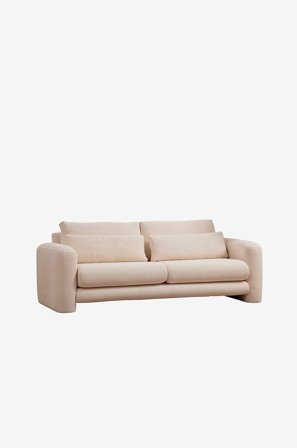 Hanah Home - Sofa 3-seter - Villie - Beige - 3-seters sofaer - Fra Homeroom