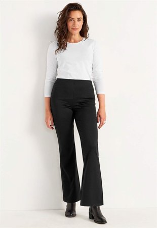 Cellbes of Sweden - Jazzbukser i jersey Jennifer i svart for damer i størrelse 60