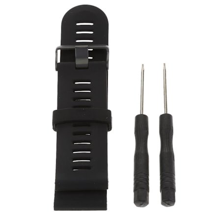 Silikonarmband Ersättningsrem för Garmin Fenix 3 HR Svart