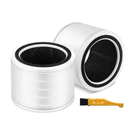 Pakke Core 200S-RF Erstatningsfiltre – Ekte HEPA 3-i-1 for Levoit Luftrenser Bassengslanger og Rør