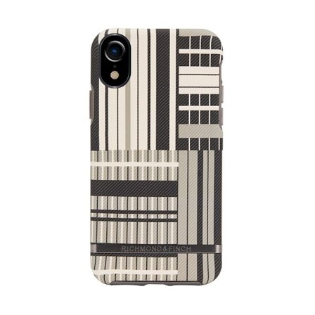 Richmond & Finch Skal Platinum Stripes - iPhone XR