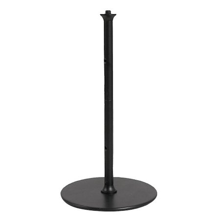 Utomhus camping ljusstativ metall ljusstativ avtagbart ljusstativ camping bärbart stativ (19.50X13.50X13.50CM, svart)