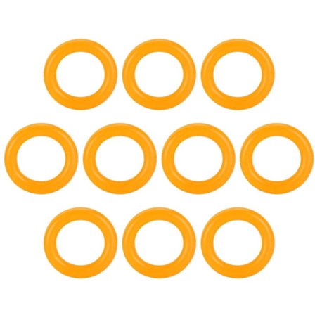 10 Gummiringer for spolevikler med friksjonsring for vintage symaskin, 3,7 cm ytre diameter