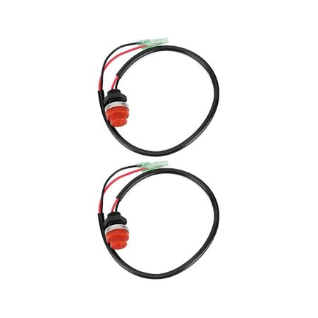 2 stk Universelle Båtmotor Start/Stopp Bryter Nøkkelfri Trykknapp, Passer til Alle