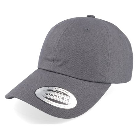 Cap Dark Grey Adjustable - Yupoong - Grau Adjustable