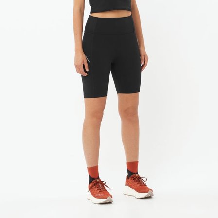 Salomon - Mallas cortas para mujer Shakeout Bliss 8" - Deep Black