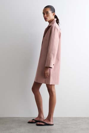 COS Women's Utility Mini Shirt Dress in Pink