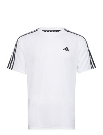 Tr-Es Base 3S T Sport Men Sports Clothes Sport Tops Sport T-shirts White Adidas Performance