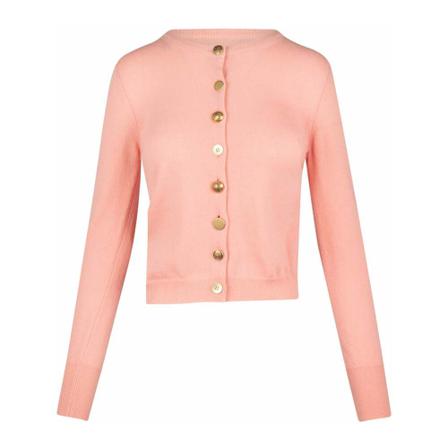 Jucca, Cardigans Roze, Dames, Maat:S