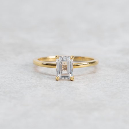 Förlovningsring Sandklint, 18K Rödguld : 1 Carat - Förlovning- och vigselringar