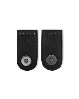 Dede-Magnetknopfverschluss Schwarz - muud