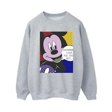 Disney Womens/Ladies Mickey Mouse Oh Minnie Pop Art Sweatshirt