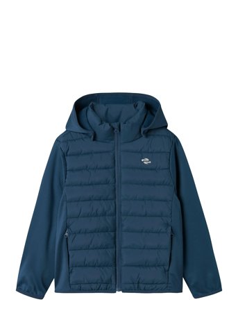 Nknmio Hybrid Jacket Fo Tb Navy Name It