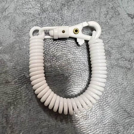 2 st plasttelefon fjäder elastiskt rep 2 2